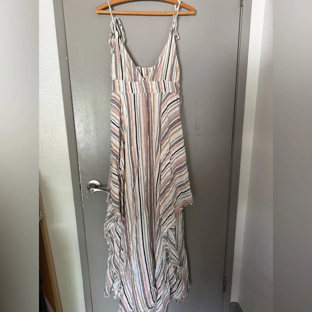 RARE!!!! FREE PEOPLE Tropical Heat | Striped Maxi Dress - Picture 6 of 9